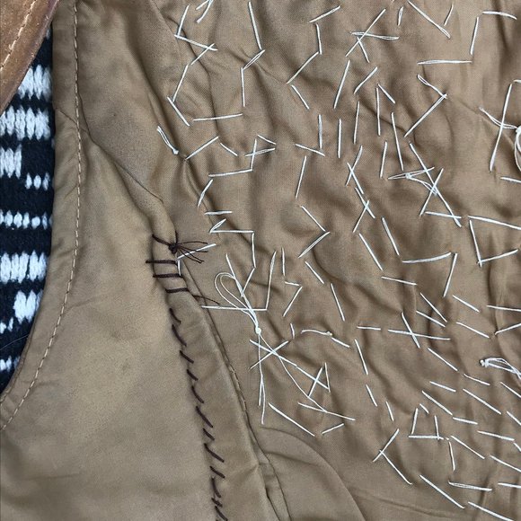 vtg suede altered vest - Picture 13 of 13